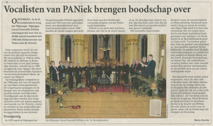 11-11-2006, Bernulphuskerk, Oosterbeek
