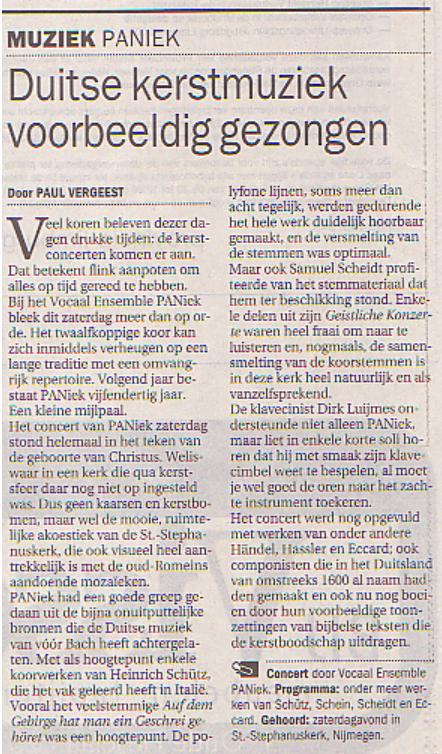 recensie Paul Vergeest